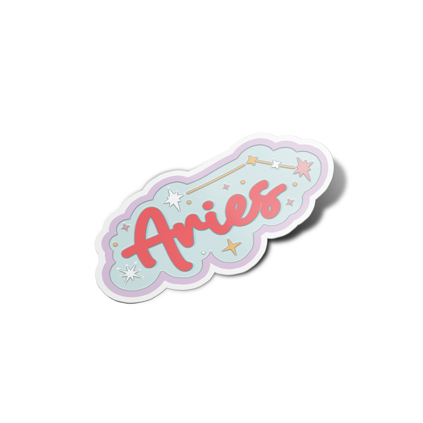 Aries Name Sticker