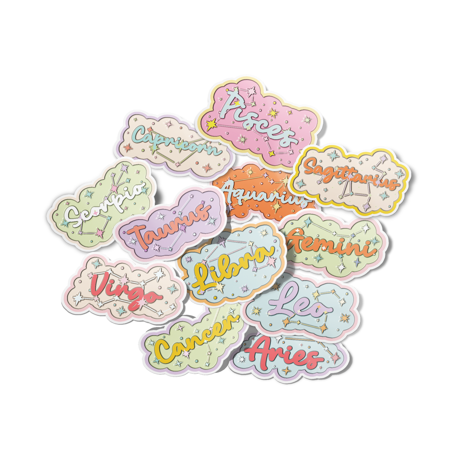 Libra Name Sticker